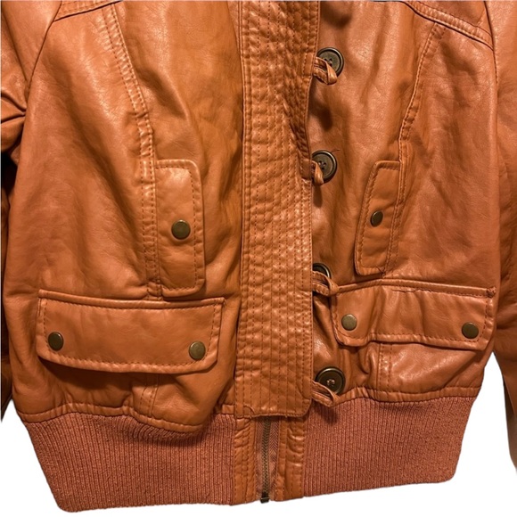 Wet Seal Faux Leather Jacket - Picture 6 of 6